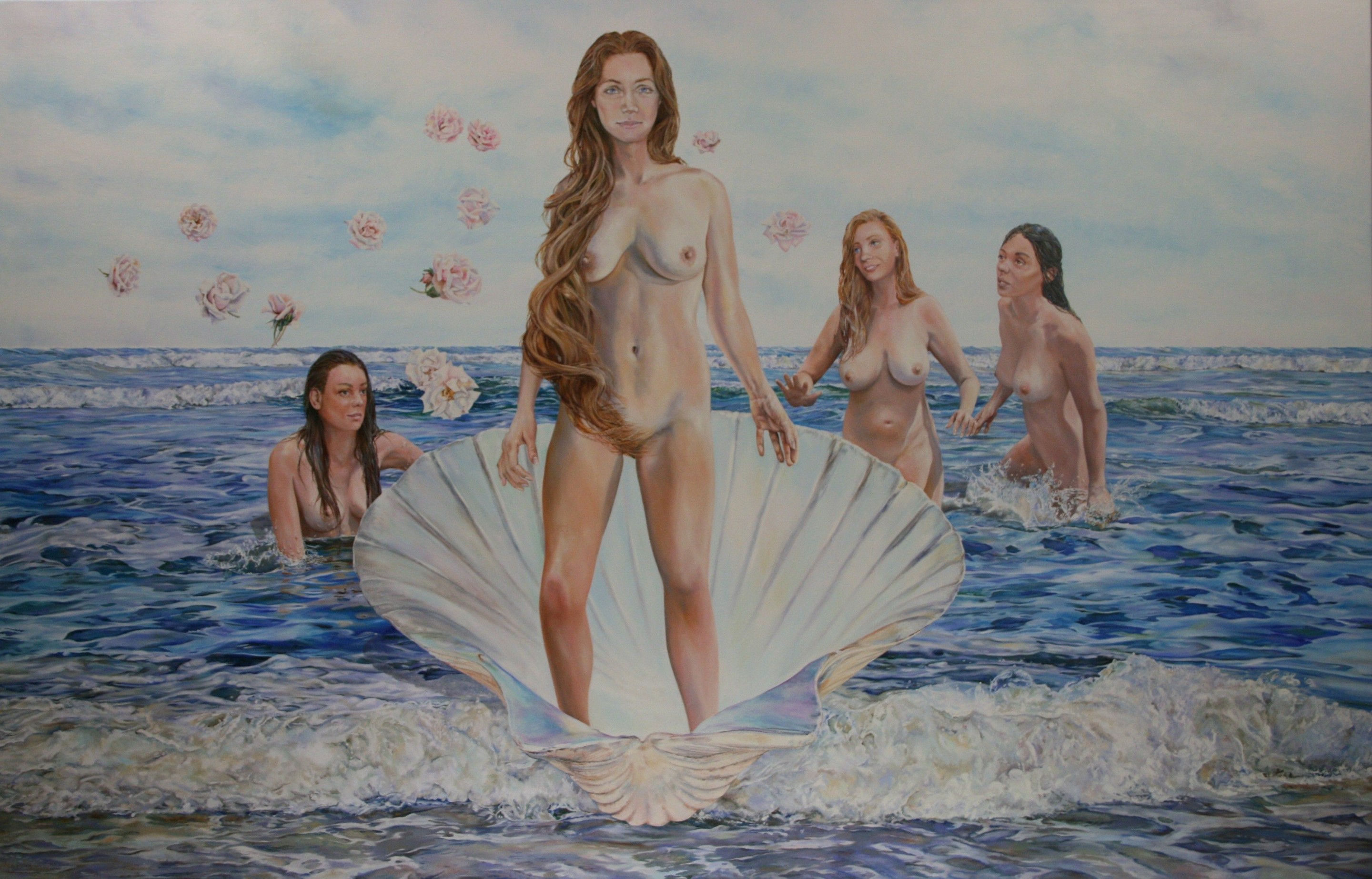 Peter Goodhall, The birth of Venus Peter Goodhall, The birth of Venus