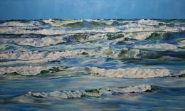 Painting, Surf, sun & sand  XIV, Peter Goodhall