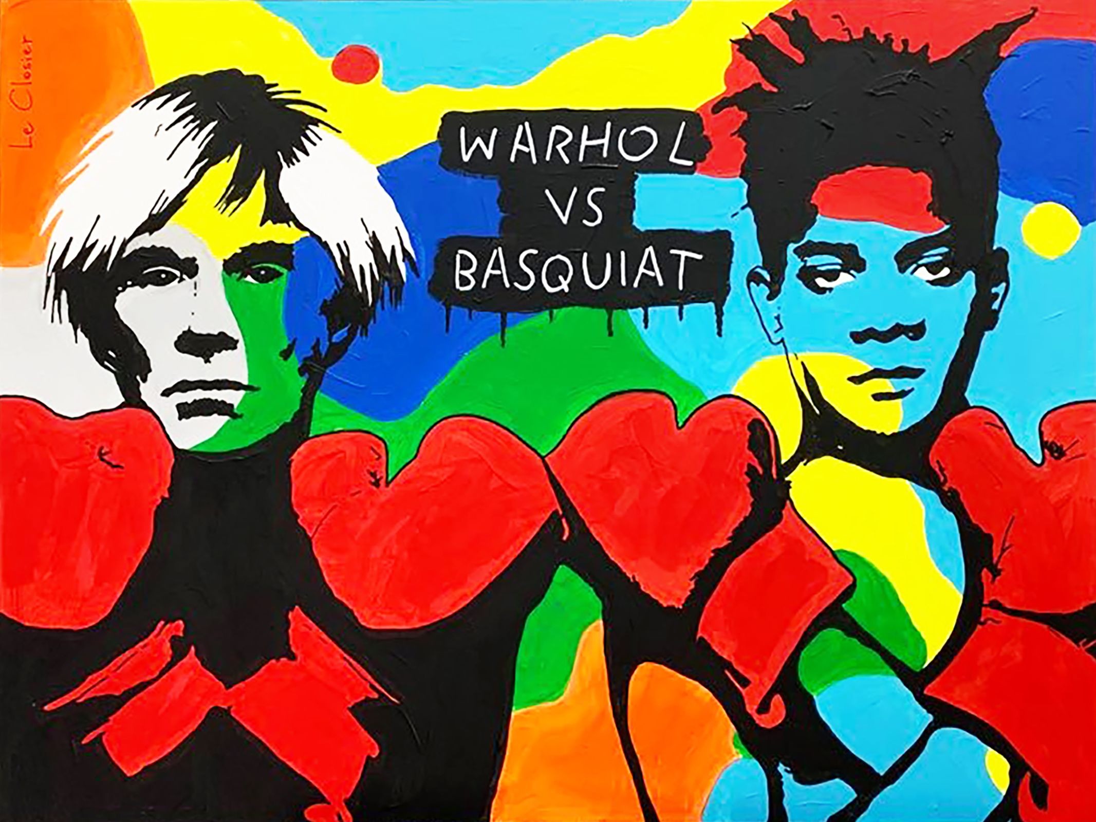 Le Closier, Warhol vs Basquiat Le Closier, Warhol vs Basquiat