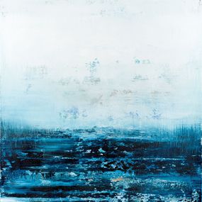 Gemälde, Blue abstract painting SL433, Radek Smach