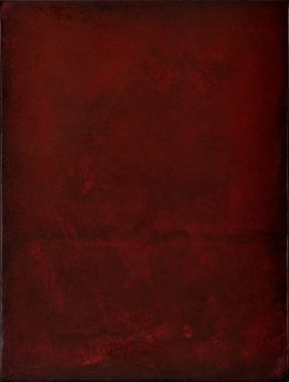 Painting, Red abstract painting RO336, Radek Smach