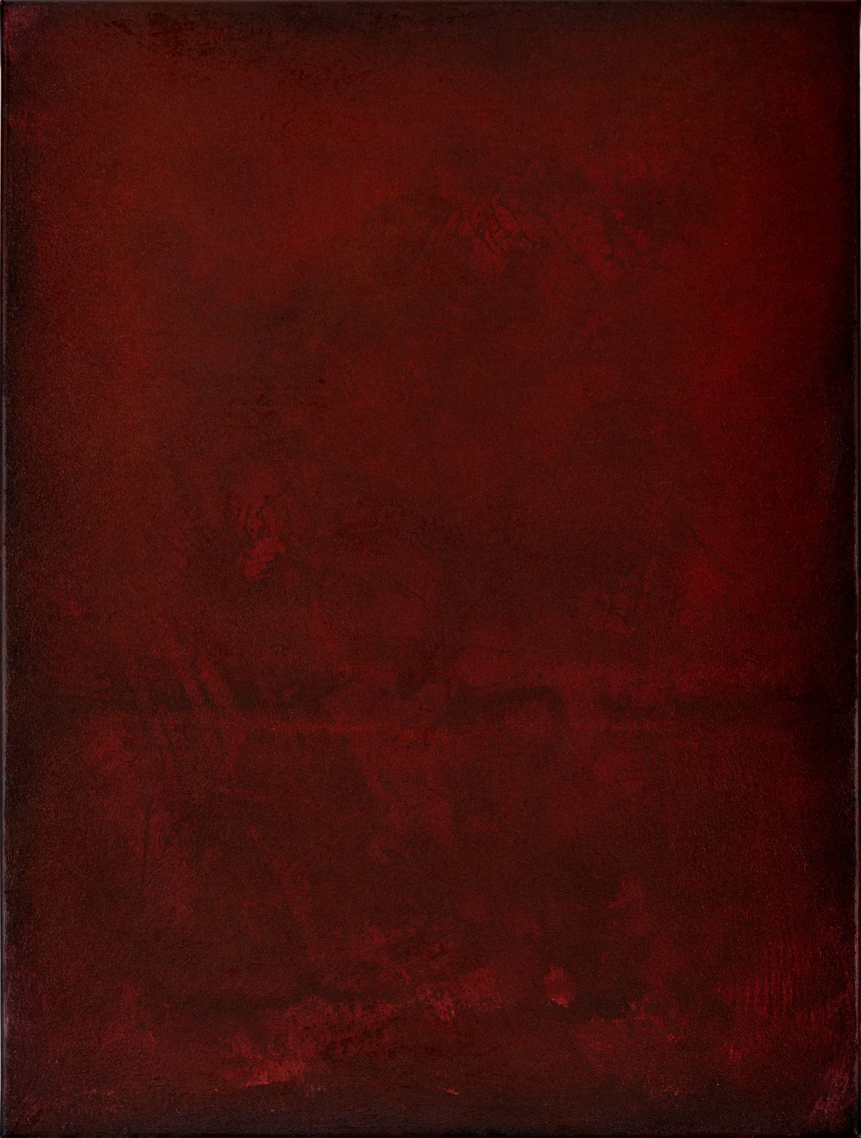 Radek Smach, Red abstract painting RO336 Radek Smach, Red abstract painting RO336
