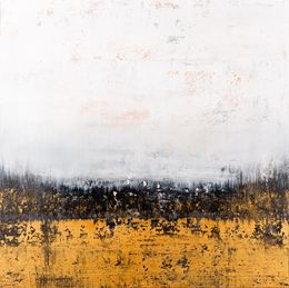 Painting, Gold abstract painting KE914, Radek Smach