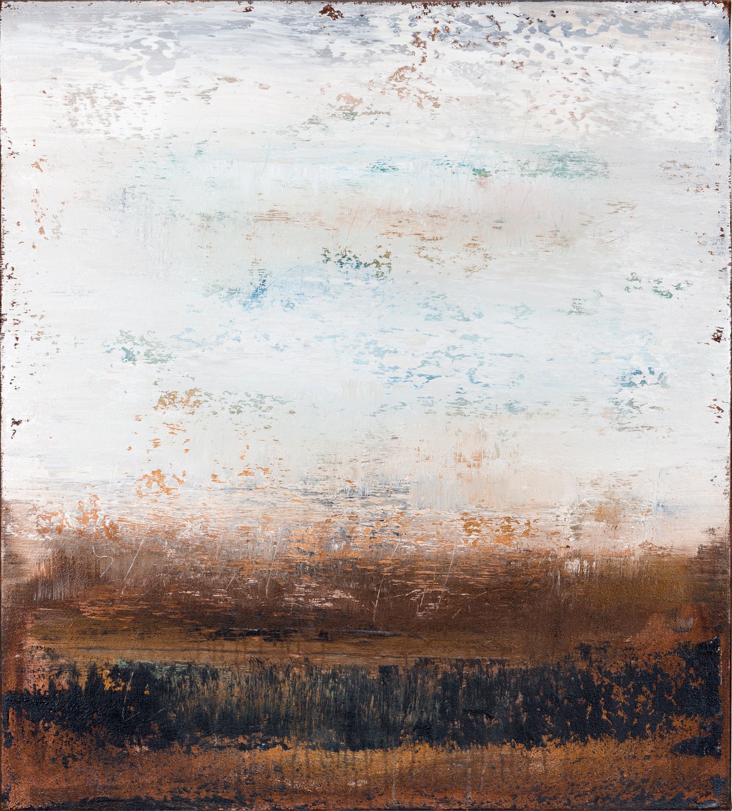 Radek Smach, Brown abstract painting AF692 Radek Smach, Brown abstract painting AF692