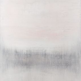 Painting, Grey abstract painting WK522, Radek Smach