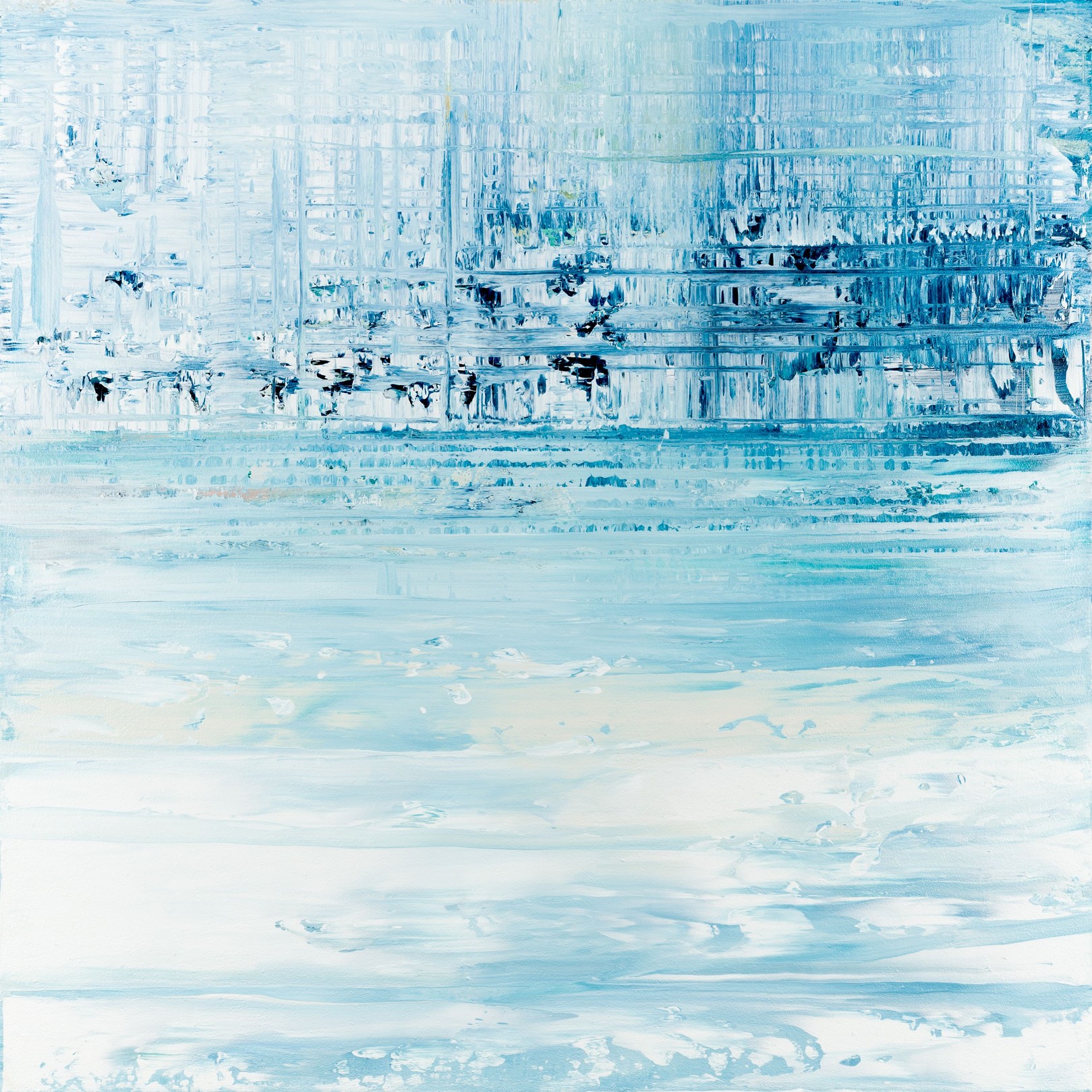 Radek Smach, Blue abstract painting LG431 Radek Smach, Blue abstract painting LG431