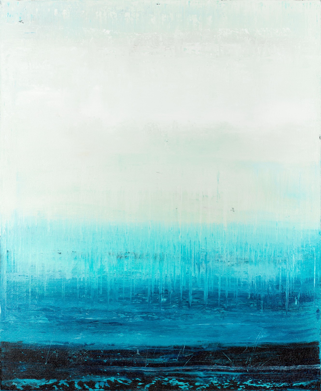 Radek Smach, Blue abstract painting UI842 Radek Smach, Blue abstract painting UI842
