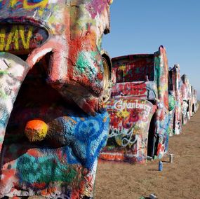 Photographie, Route 66- Cadillac Ranch No. 1, Richard Scudder