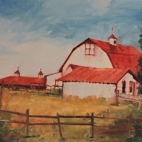 Pintura, Red Roofs Farm, Richard Szkutnik