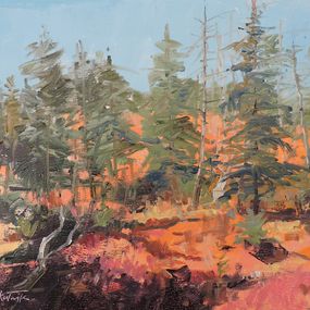 Painting, Woodland Edge, Richard Szkutnik