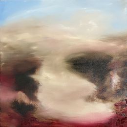 Painting, Cloud Pour, Julia Swaby
