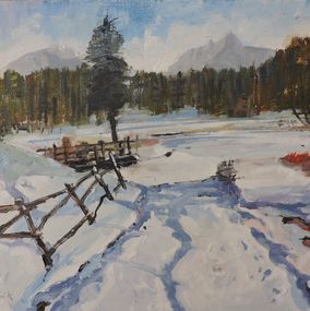Painting, Trail, Richard Szkutnik