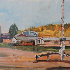 Painting, Oak Creek, Richard Szkutnik
