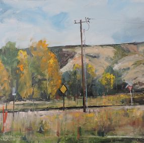 Painting, End Road, Richard Szkutnik