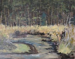 Pintura, Forest Stream, Richard Szkutnik