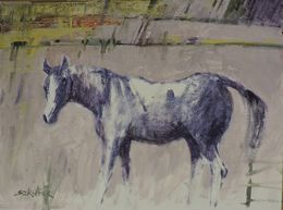 Pintura, Horse Sketch #7, Richard Szkutnik