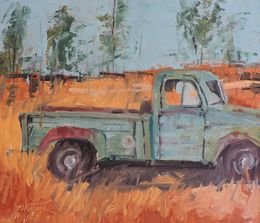 Painting, Old Truck, Richard Szkutnik