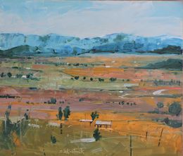 Painting, San Luis Valley, Richard Szkutnik