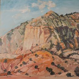 Painting, November in NM, Richard Szkutnik