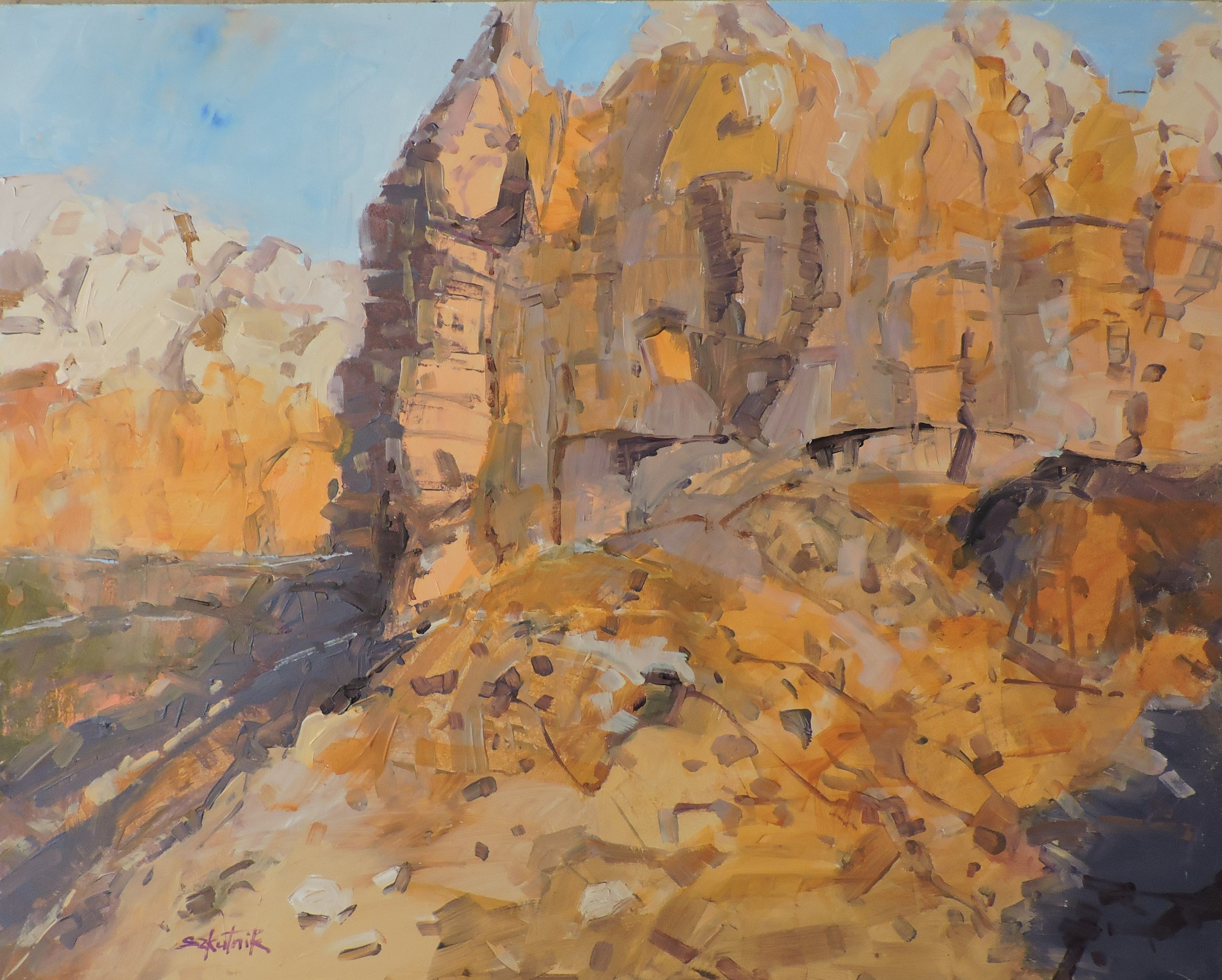 Richard Szkutnik, Morning at Ghost Ranch Richard Szkutnik, Morning at Ghost Ranch