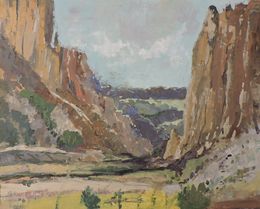 Painting, Diablo Canyon, Richard Szkutnik
