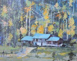 Peinture, Bobcat Pass Colors, Richard Szkutnik