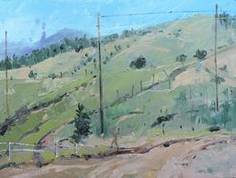 Painting, Little Grouse Mtn., Richard Szkutnik