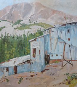 Painting, Gold Mill, Richard Szkutnik