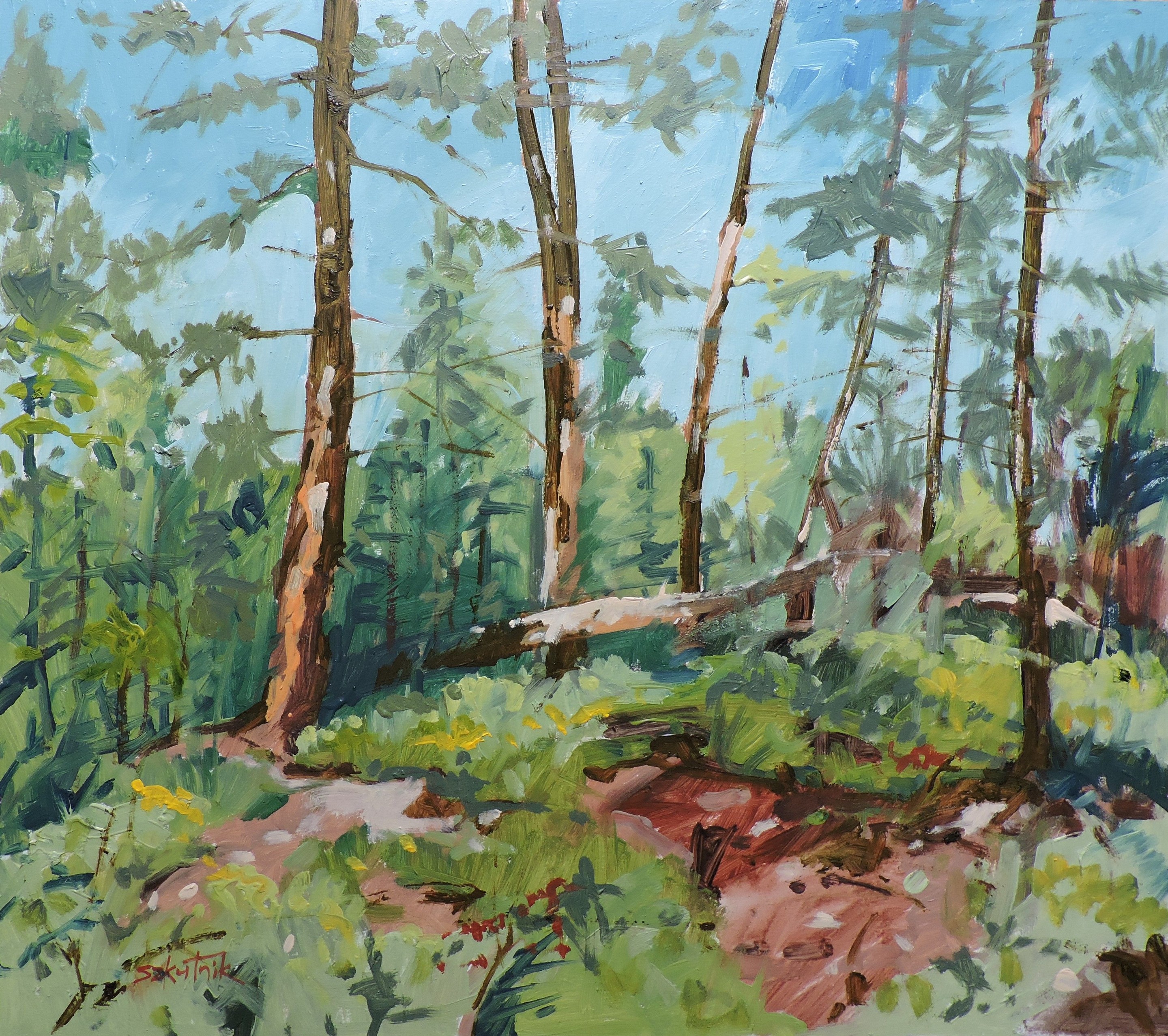 Richard Szkutnik, Summer Forest Richard Szkutnik, Summer Forest