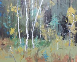 Painting, Deep in the Forest, Richard Szkutnik
