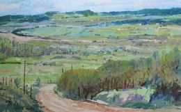 Peinture, Oak Valley Spring, Richard Szkutnik