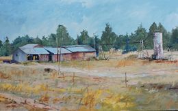 Painting, SD Farm, Richard Szkutnik