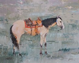Painting, Horse Sketch #6, Richard Szkutnik