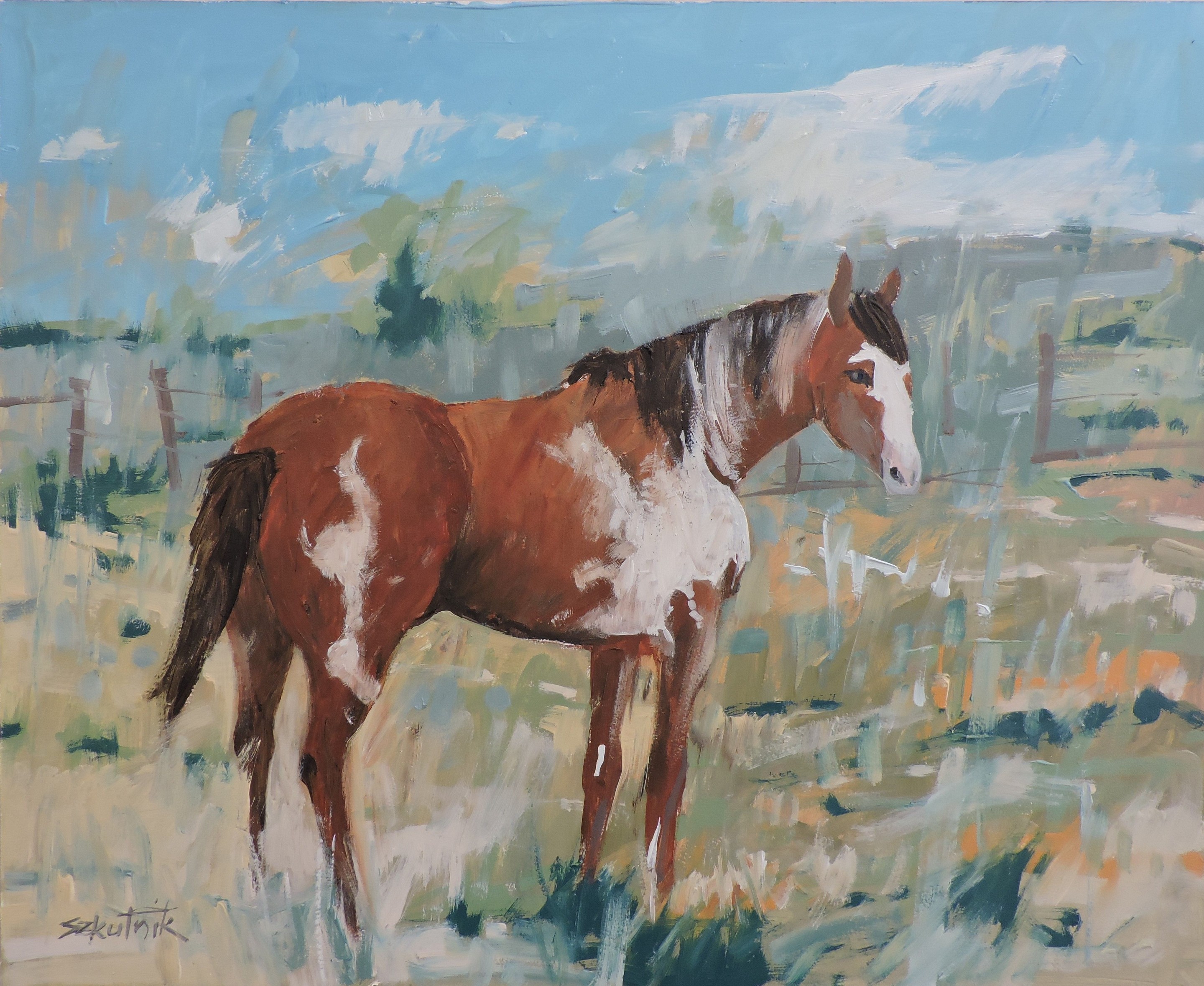 Richard Szkutnik, Horse Sketch #1 Richard Szkutnik, Horse Sketch #1