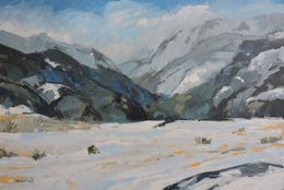Painting, Morning Storm, Richard Szkutnik