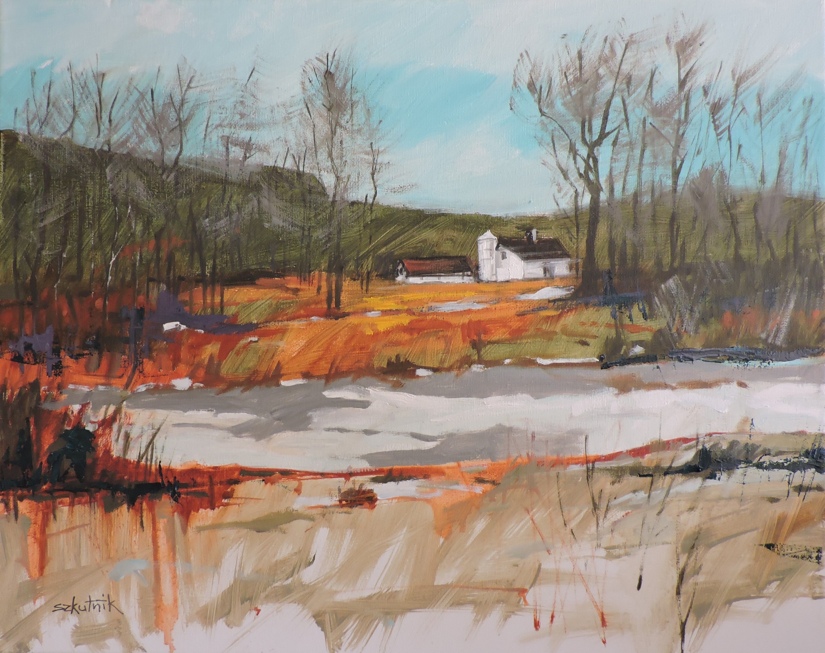 Richard Szkutnik, Frozen Pond Richard Szkutnik, Frozen Pond