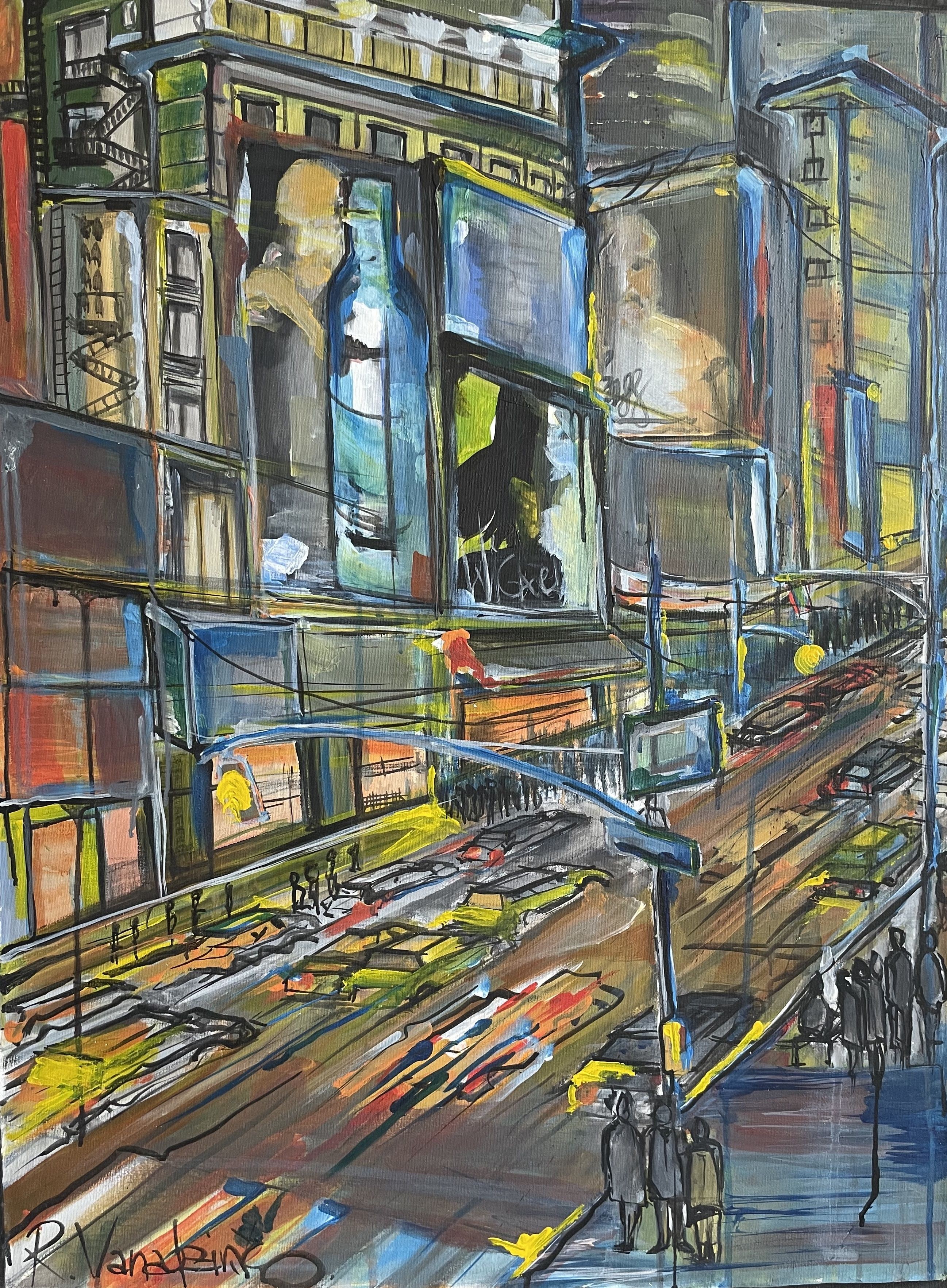 Rinalds Vanadzins, Cityscape, Rinalds Vanadzins, Cityscape,