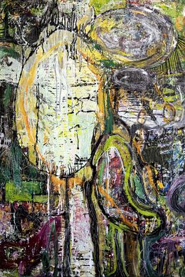 Painting, Green Mind, Robert Musser