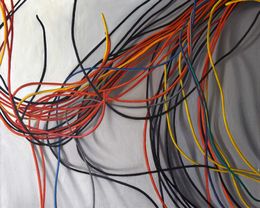 Painting, Cables, Roman Rembovsky