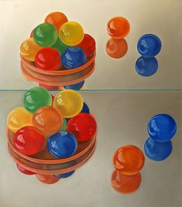 Painting, Balls,, Roman Rembovsky