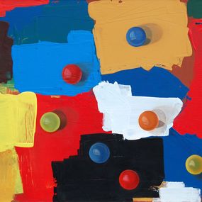 Peinture, Composition with balls, Roman Rembovsky