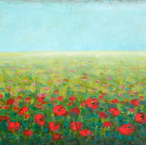 Pintura, Alluring Poppies, Sally Adams