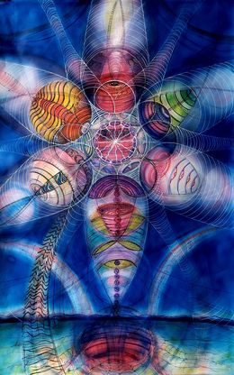 Gemälde, Vibrating Spheres, Sanjoy Das