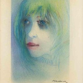 Fine Art Drawings, Woman, Antonio Mellone