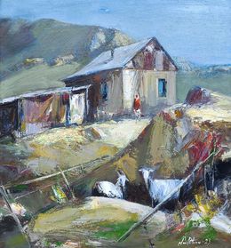 Painting, Rhythm of Rural Living, Mateos Sargsyan