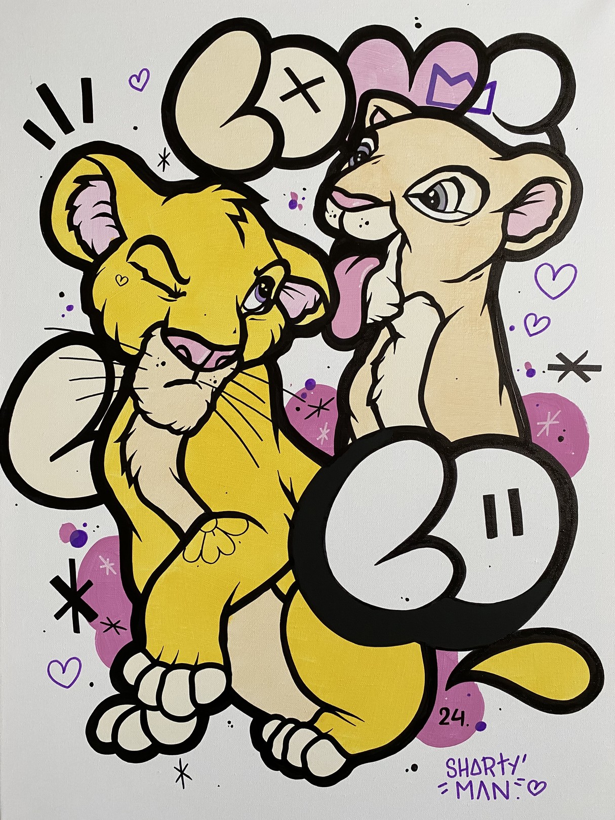Shorty'man, Lion love Shorty'man, Lion love