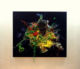 Painting, Exploring Frequencies of Essence, Laura Iosifescu