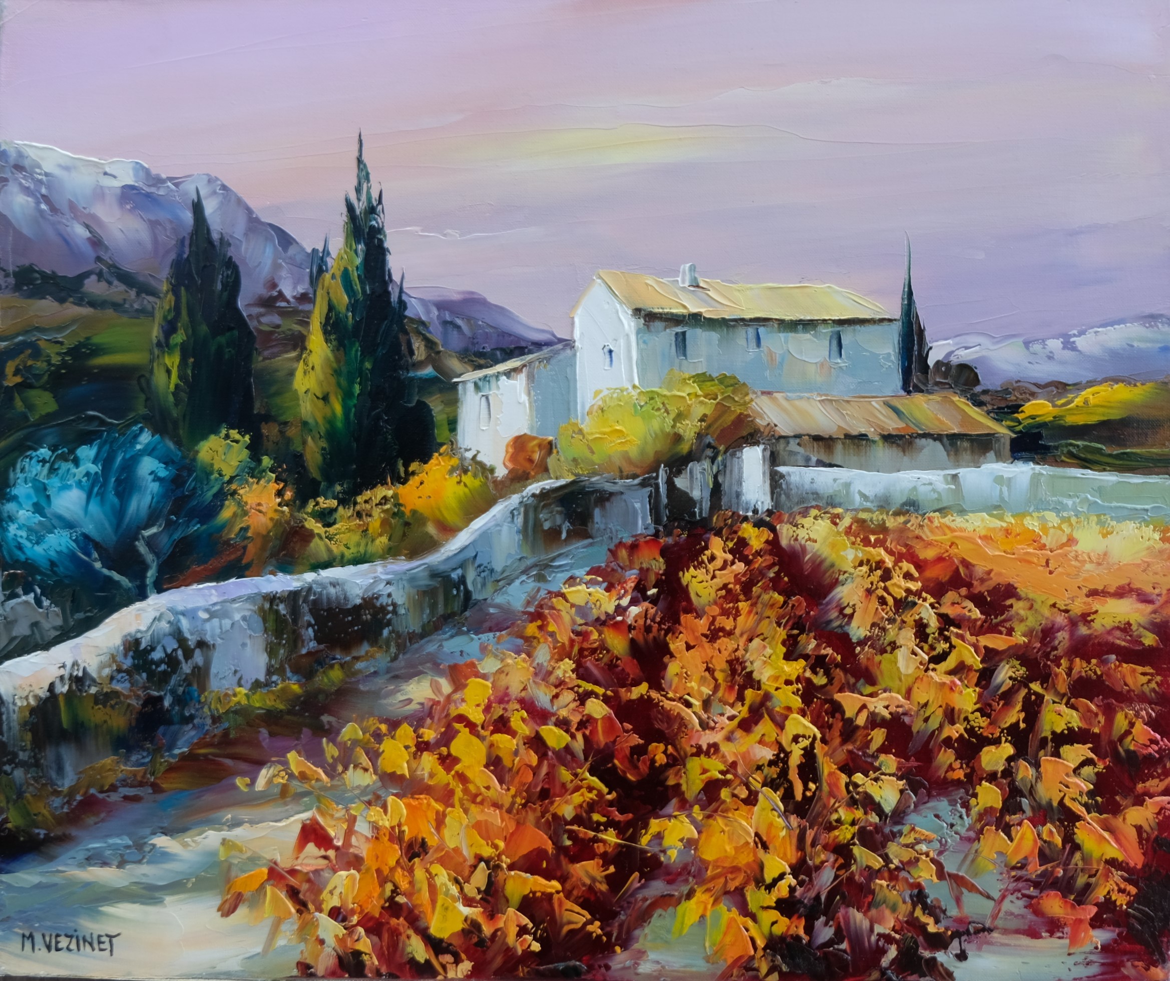 Michel Vezinet, Le clos a la petite vigne Michel Vezinet, Le clos a la petite vigne