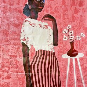 Painting, Self Love, Philip Letsu Komla