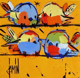 Pintura, Les oiseaux voyageurs, David Jamin